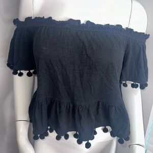 Highline Crop Off the Shoulder Top Size M